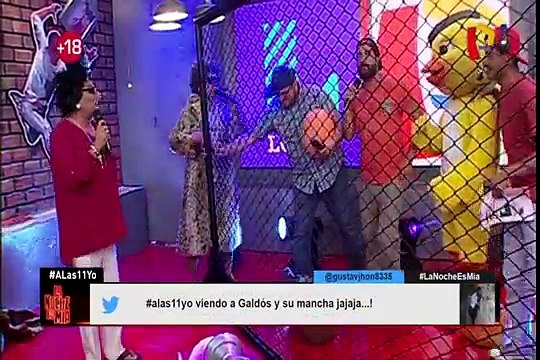 Carlos Álvarez y su divertido sketch en “La Noche es Mía”