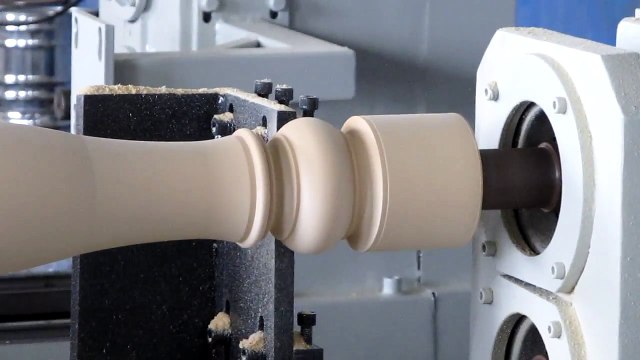 Roman Column CNC wood turning lathe machine