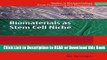 Read Book Biomaterials as Stem Cell Niche (Studies in Mechanobiology, Tissue Engineering and