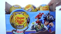 Лига Справедливости, шоколадные шары Чупа-Чупс с супергероями (Chupa Chups Justice League)