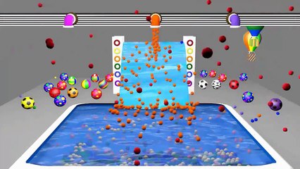 Los colores para que los Niños Aprendan con Piscina de Bolas de Colores para que los Niños Aprendan los Niños Learni
