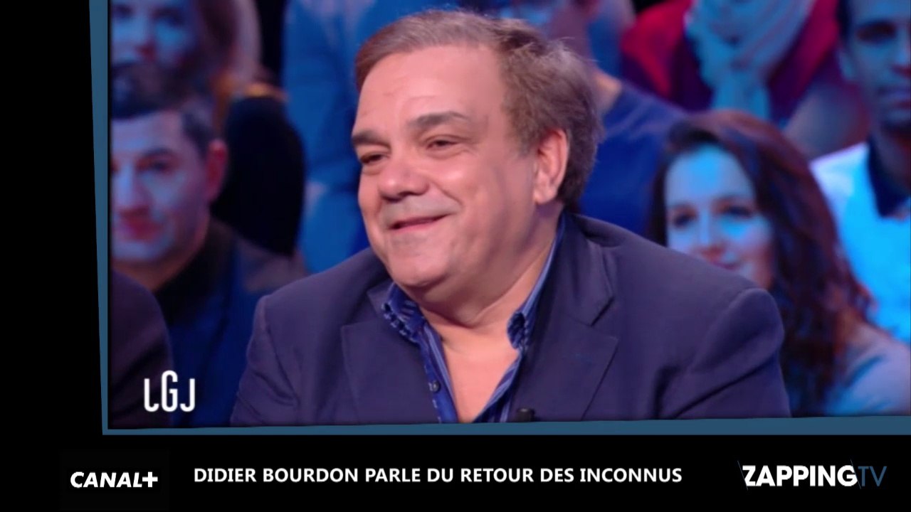 Les Inconnus de retour ? Didier Bourdon ouvre la porte dans Le Grand Journal