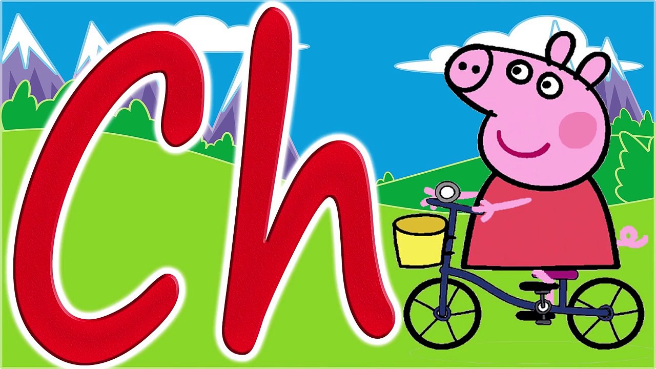 abecedario peppa pig - alfabeto en español para niños - canciones infantiles - las letras