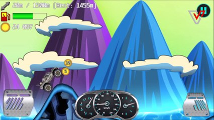 Alien Planet Racing Mountains With MC Striker Android Gameplay