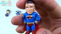 Play Doh Clay Superman Toys Lollipop Marvel Avengers Superheroes Learn Colours for Children