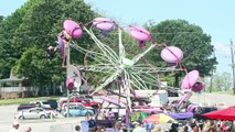 Carnival ride at the 2016 Magnolia Festival in Gardendale Alabama