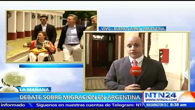 Argentina debate decreto que prohíbe la entrada de personas con antecedentes penales al país