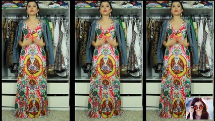 Vestido de verão no inverno-Blog da Lê