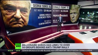 Bezahlte Proteste gegen Trump׃ Wie George Soros den US Präsidenten stürzen will