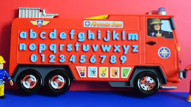 Fireman sam Talking learning toy Fireman sam toys Jupiter fire engine Fireman truck