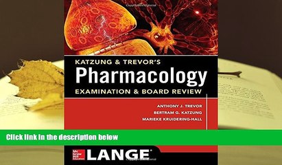 Read Online  Katzung   Trevor s Pharmacology Examination and Board Review,11th Edition (Katzung