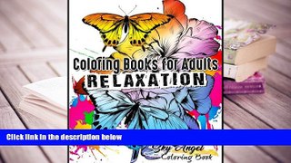 Audiobook  Coloring Books for Adults Relaxation: Butterflies and Flowers Designs: Butterfly Garden
