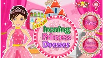 Planchado De La Princesa Vestidos De Video Juego Para Las Niñas/Niños