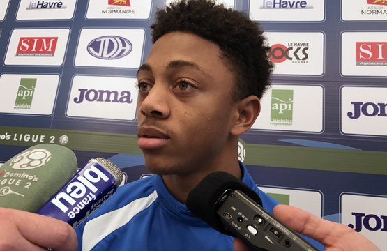 Avant Brest - HAC samedi, interview de Nathaël Julan