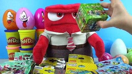 Pixars Inside Out Anger Surprises Minions Minecraft Imaginext Spongebob Disney Toys