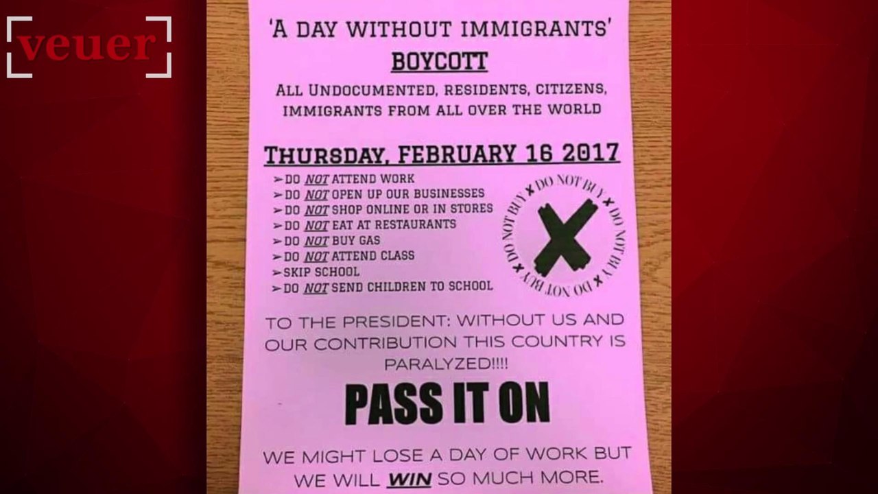 The Campaign A Day Without Immigrants Is Sweeping The Nation video
