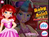 Макияж игры малышка Ариэль Дисней Ариэль для детей игры Дисней принцессы для девочек