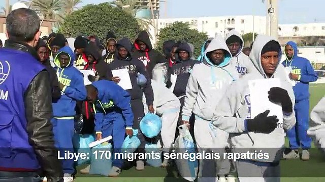 Libye: 170 migrants sénégalais rapatriés