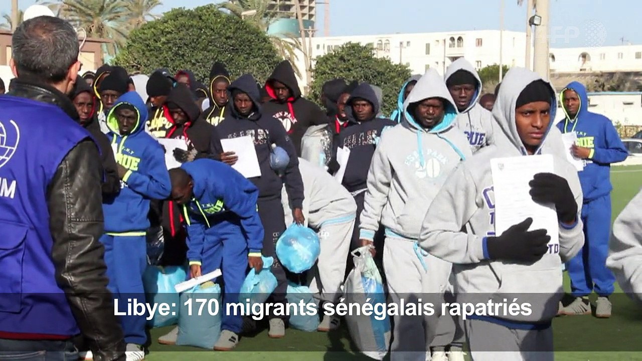 Libye: 170 migrants sénégalais rapatriés
