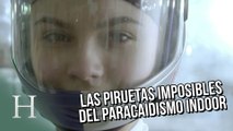 Las piruetas imposibles del paracaidismo indoor