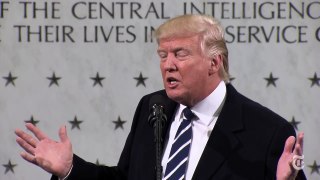 President Donald Trump Speaks At The C I A  ¦ The New York Times