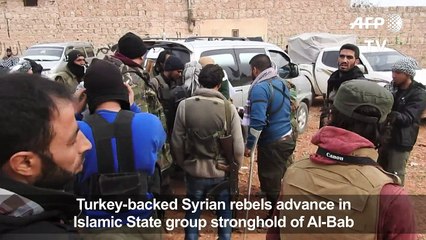 Syrian rebels advance on Al-Bab