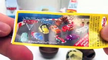 Huevos sorpresa Cars 2 Unboxing de Disney Pixar regalos de juguetes de Kinder huevo sorpresa juguete regalo