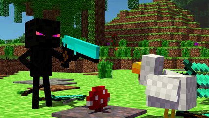 Chicken Encounter - Minecraft Animation