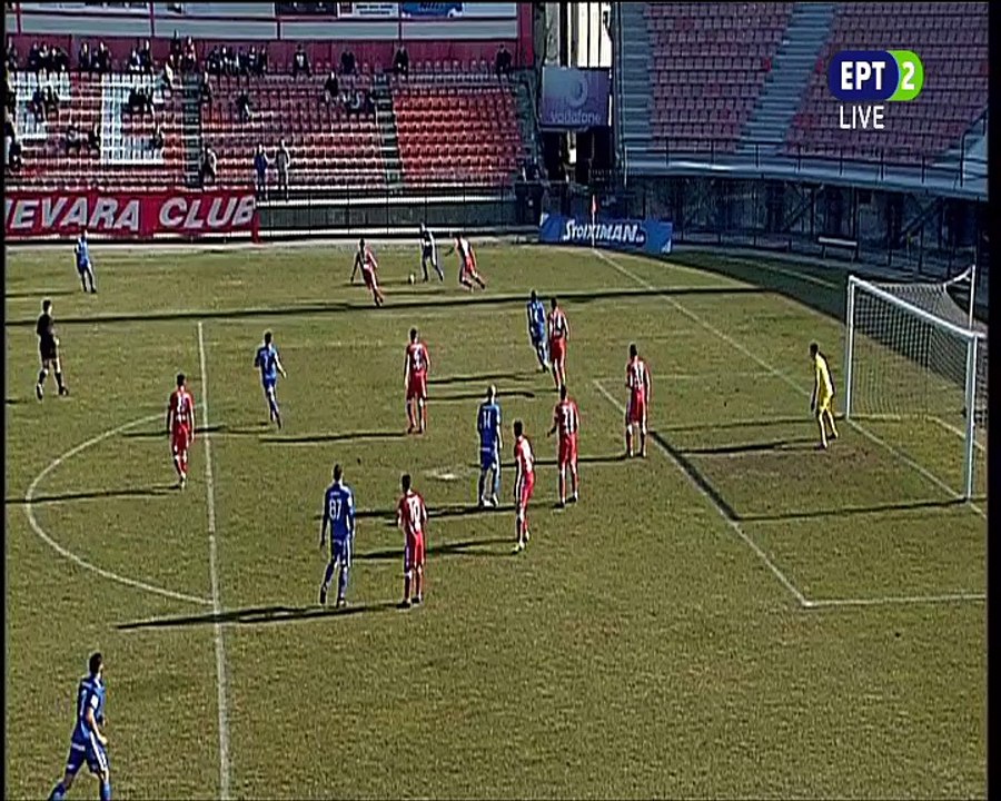 Πανσερραϊκός-Λαμία 0-3 (video)