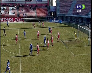 Πανσερραϊκός-Λαμία 0-3 (video)