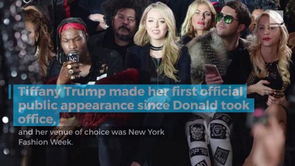 You can't sit with us: Tiffany Trump bullied at New York Fashion Week