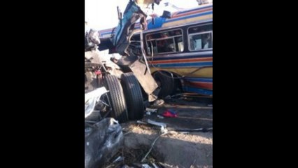 ¡TRAGEDIA! 16 muertos y 50 heridos tras colisión de autobús en Güigüe