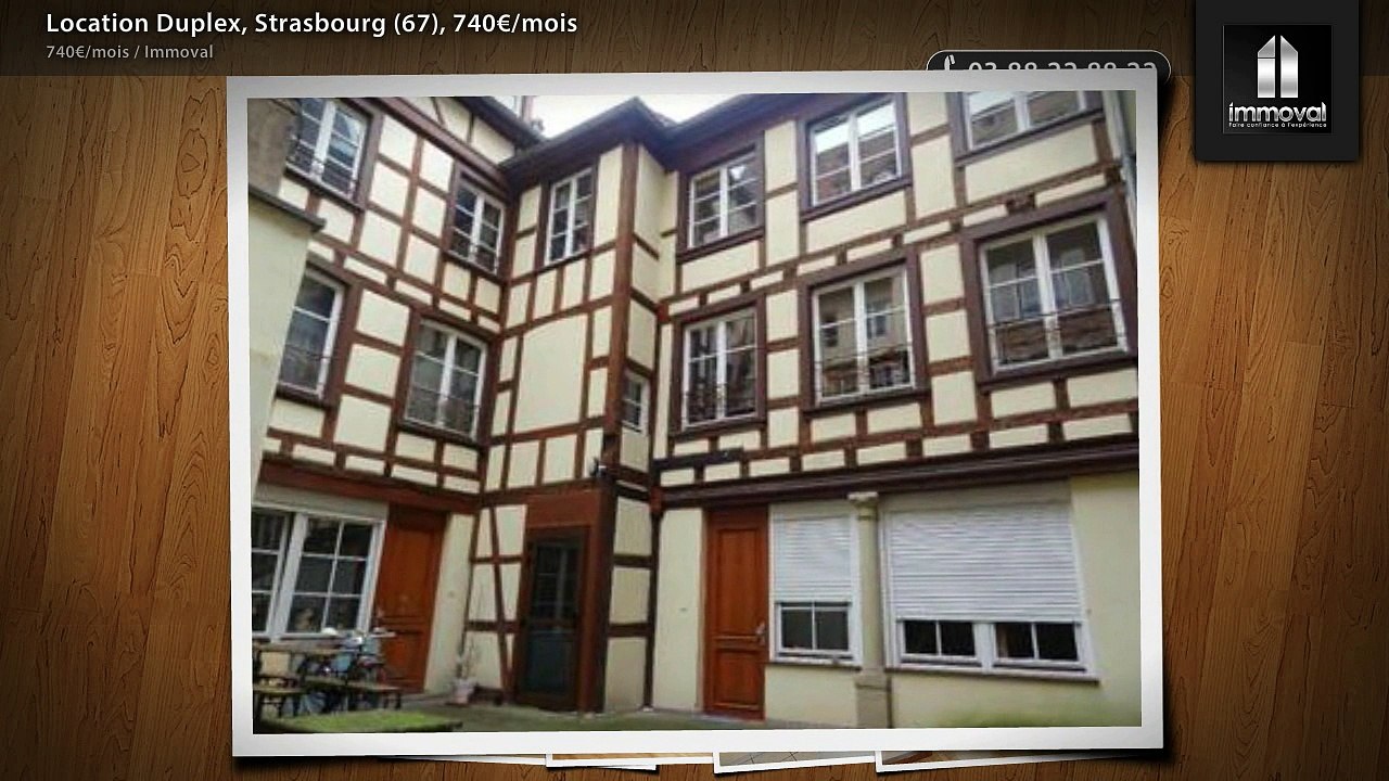 Location Duplex, Strasbourg (67), 740€/mois