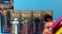 Star Wars PEZ Candy Dispenser Yoda Stormtrooper Chewbacca C-3PO Darth Vader - itsplaytime6