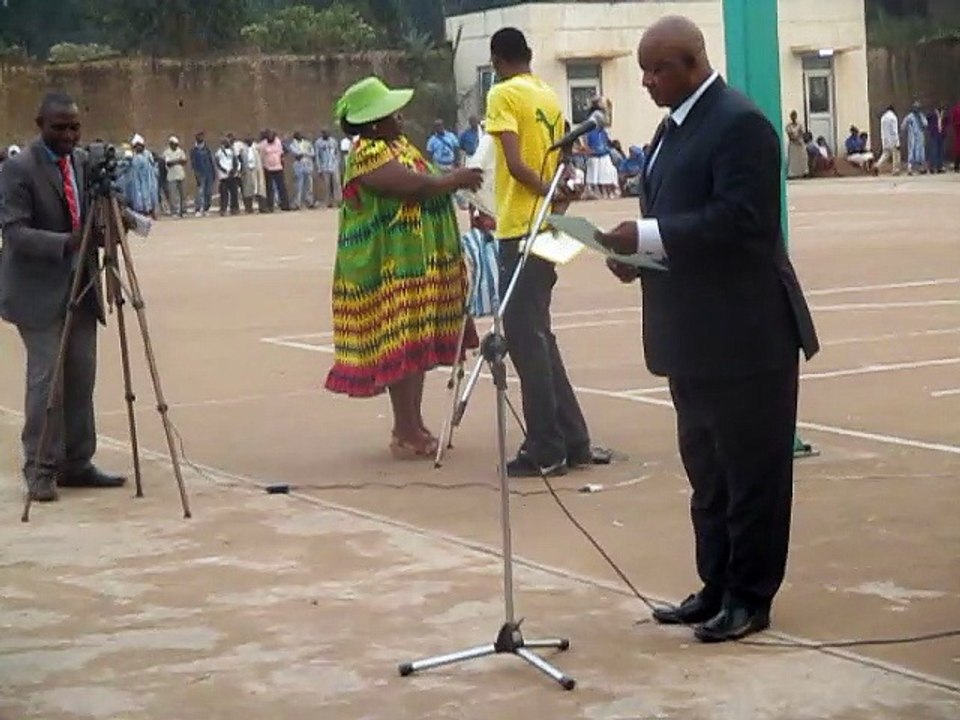 Discour du Maire Luc Assamba