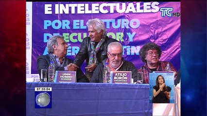 Lenin Moreno cerró su campaña en Quito