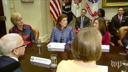 Trump asks about 'tremendous increases' in autism