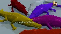 Crocodile Attack With Learn Colors Songs | Crocodile Toy Video For Baby Children Kids and Toddlers