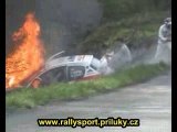 Peugeot 206 wrc Crash