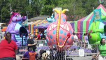 Dizzy Dragon carnival ride 2016 Magnolia Festival in Gardendale Alabama