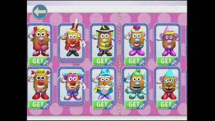 Mrs. Potato Head - Create & Play Part 2 - Best iPad app demo for kids - Ellie