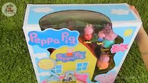 Peppa Pigs Playhouse Playset with Peppa Pig Toys - Juego Casa de Peppa Pig