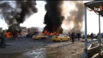 Bağdat'ta Bombalı Intihar Saldırısında En Az 45 Kişi Öldü, 56 Kişi Yaralandı