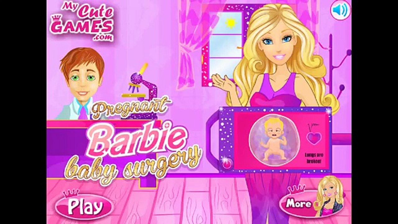 Barbie Games Pregnant Barbie Baby Surgery