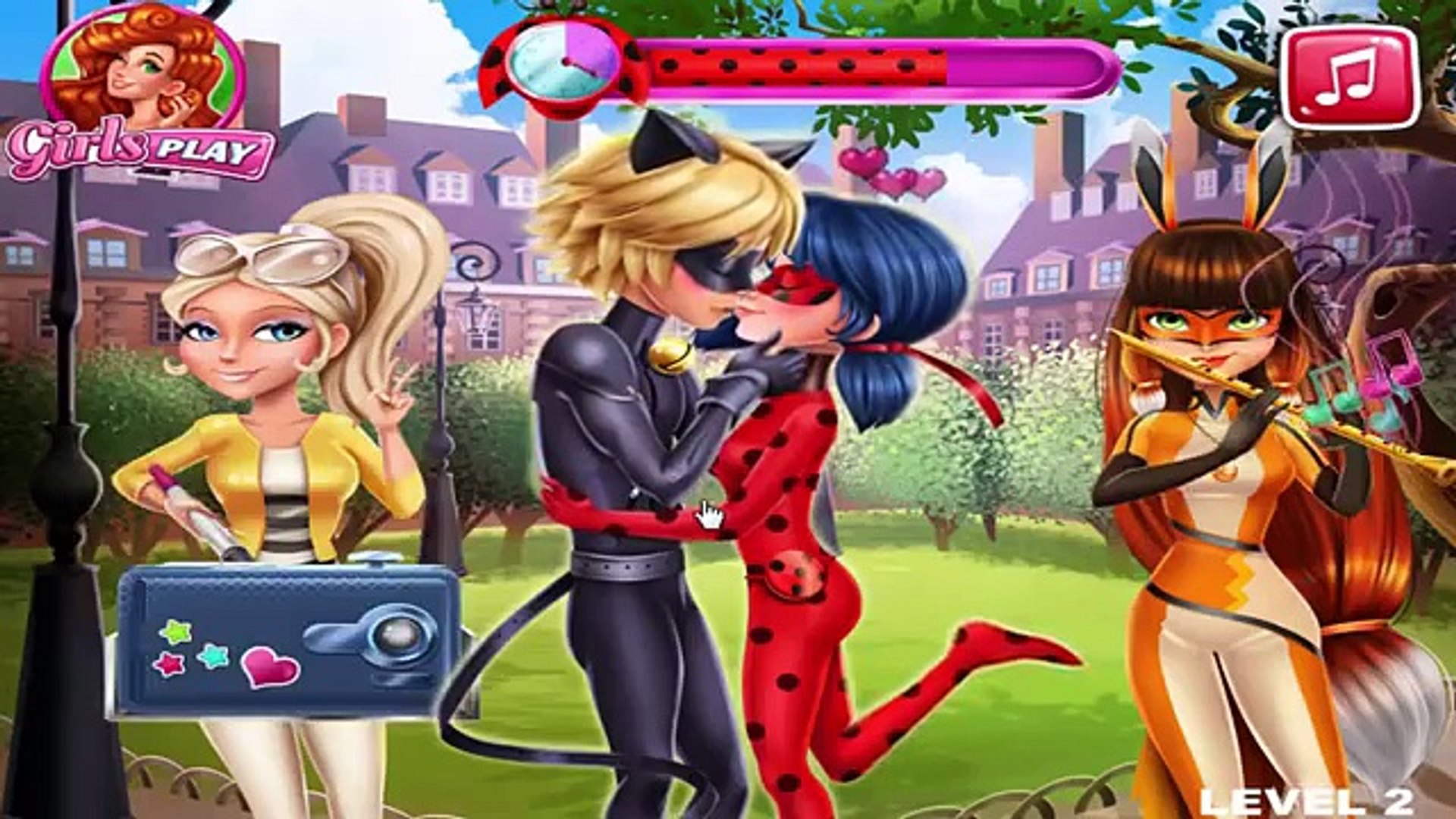 Miraculous Ladybug Games Ladybug Miraculous Kiss