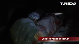 Yüksekova: Kızakla hasta zorlu kurtarma operasyonu