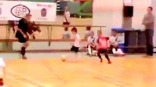 Kid with Incredible skill futsal makes us CRAZY !!!