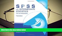 Audiobook  SPSS for Intermediate Statistics: Use and Interpretation, Third Edition (Volume 1) For