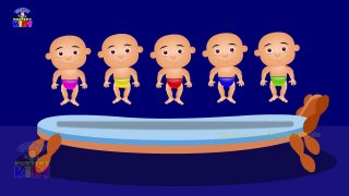 Five Littel babys || Popular Nursery Rhymes || CHILDREN'S Cartoon Videos for kids