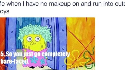 19 Things You Know If You Only Wear Loads Of Makeup Or None At All